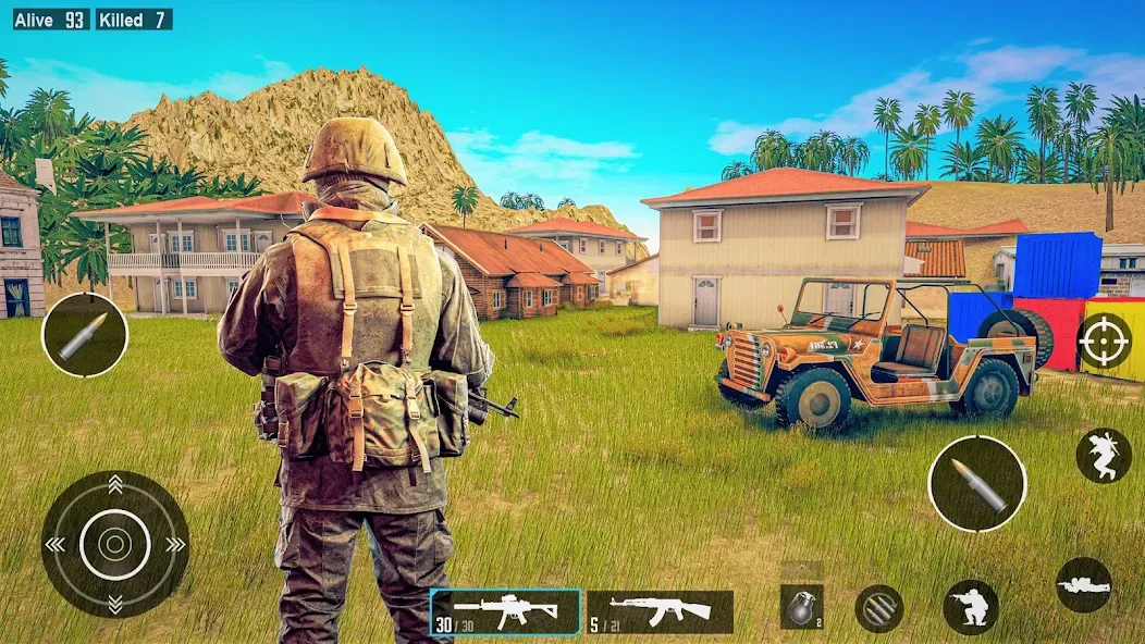 Commando Gun Shooting Games [МОД: Деньги, Монеты и Меню MOD] Screenshot 3