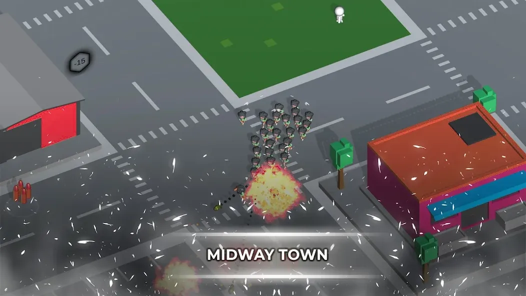 Crowd War - Action Game (Крауд Вар) [МОД: Меню, Бесконечные монеты и Открытые уровни] Screenshot 3