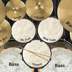 Скачать Drum kit (Drums) free [МОД: Деньги, Монеты и Меню MOD] | Взлом Drum kit (Drums) free на Андроид