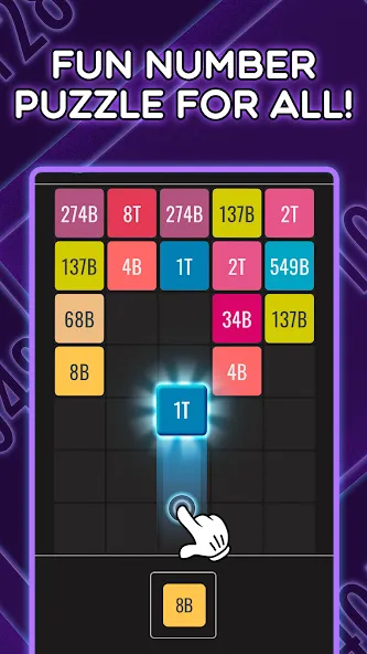 Join Blocks 2048 Number Puzzle (Джоин Блокс) [МОД: Много монет, Открытые уровни и Мега MOD] Screenshot 1