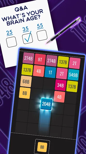 Join Blocks 2048 Number Puzzle (Джоин Блокс) [МОД: Много монет, Открытые уровни и Мега MOD] Screenshot 2