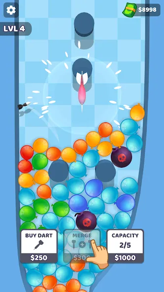 Merge Cutter (Мердж Катер) [МОД: Меню, Бесконечные монеты и Открытые уровни] Screenshot 3