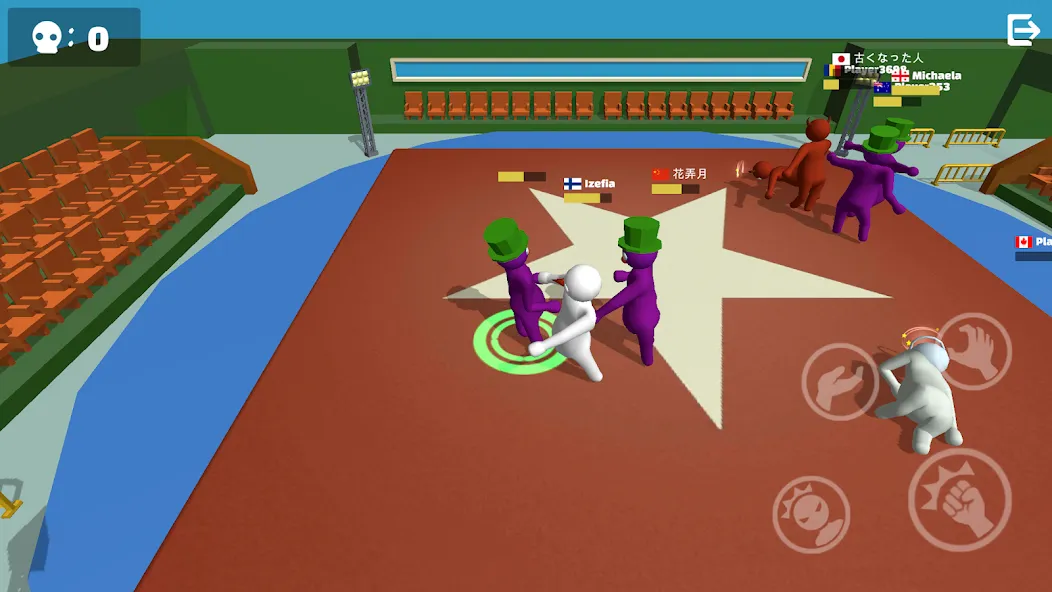 Noodleman.io 2 - Fight Party [МОД: Все открыто, Дополнительные деньги и Меню MOD] Screenshot 3