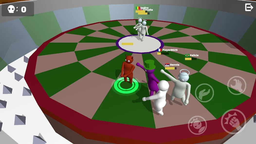 Noodleman.io 2 - Fight Party [МОД: Все открыто, Дополнительные деньги и Меню MOD] Screenshot 4