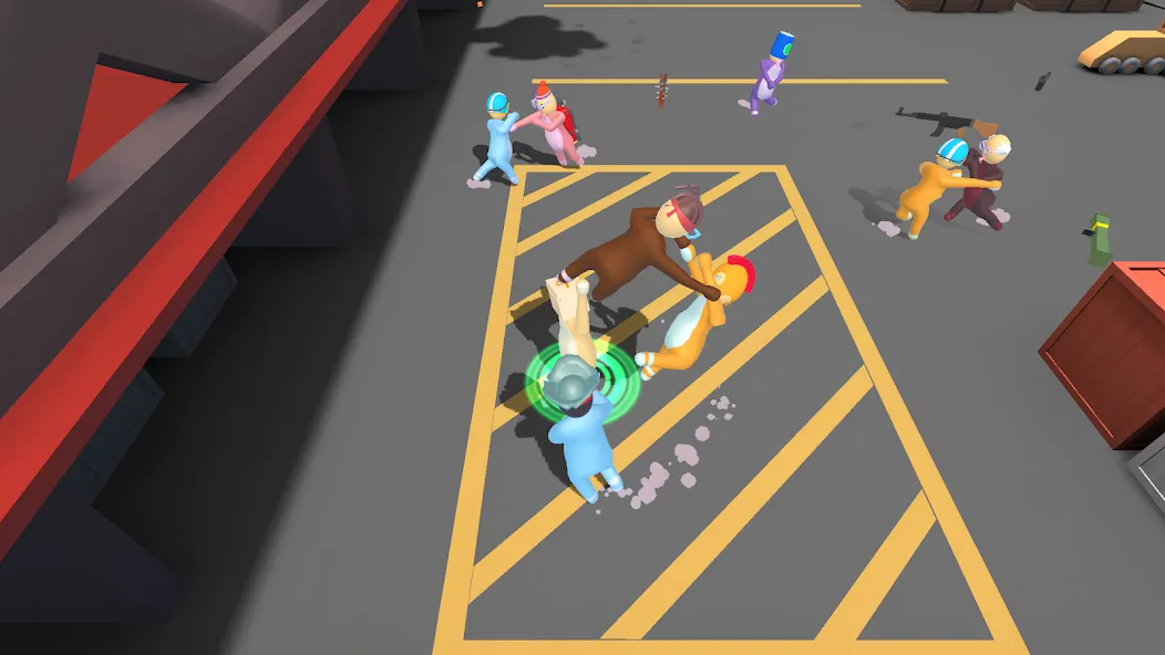 Noodleman Party: Fight Games (Нудлман Пати) [МОД: Все открыто, Дополнительные деньги и Меню MOD] Screenshot 3