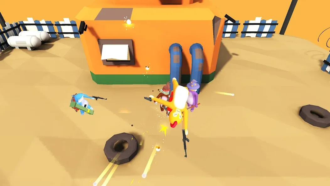 Noodleman Party: Fight Games (Нудлман Пати) [МОД: Все открыто, Дополнительные деньги и Меню MOD] Screenshot 4