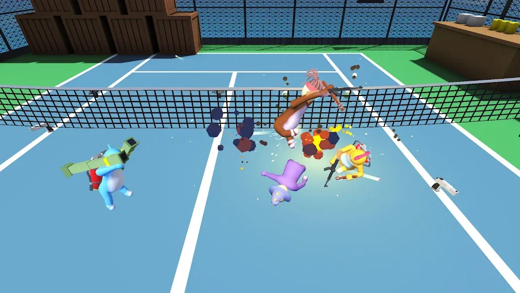 Noodleman Party: Fight Games (Нудлман Пати) [МОД: Все открыто, Дополнительные деньги и Меню MOD] Screenshot 5