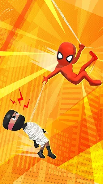 Web Master: Stickman Superhero (Вебмастер) [МОД: Бесконечные деньги, Монеты и Мега MOD] Screenshot 3