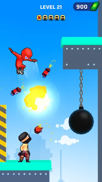 Web Master: Stickman Superhero (Вебмастер) [МОД: Бесконечные деньги, Монеты и Мега MOD] Screenshot 4