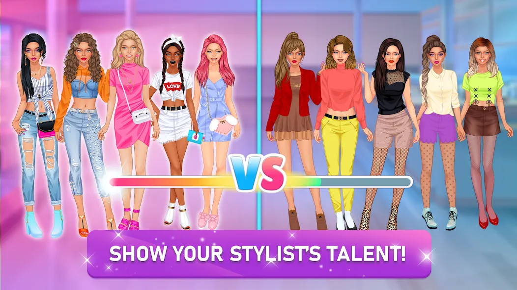 College Girls Team Makeover [МОД: Бесконечные деньги, Монеты и Мега MOD] Screenshot 4
