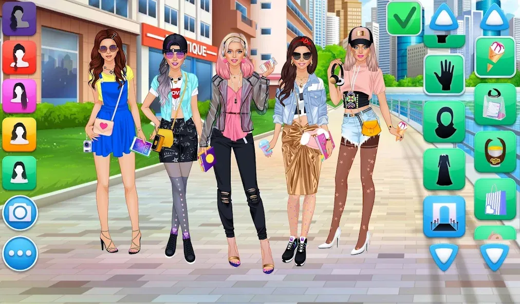 College Girls Team Makeover [МОД: Бесконечные деньги, Монеты и Мега MOD] Screenshot 5
