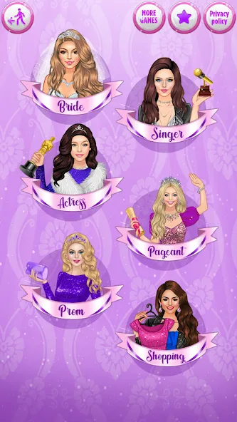 Dress Up Games [МОД: Много монет, Открытые уровни и Мега MOD] Screenshot 1