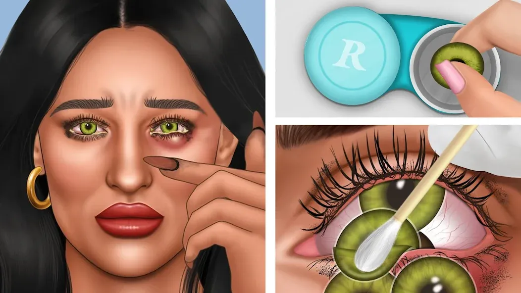 DIY Makeup: Beauty Makeup Game [МОД: Меню, Бесконечные монеты и Открытые уровни] Screenshot 3