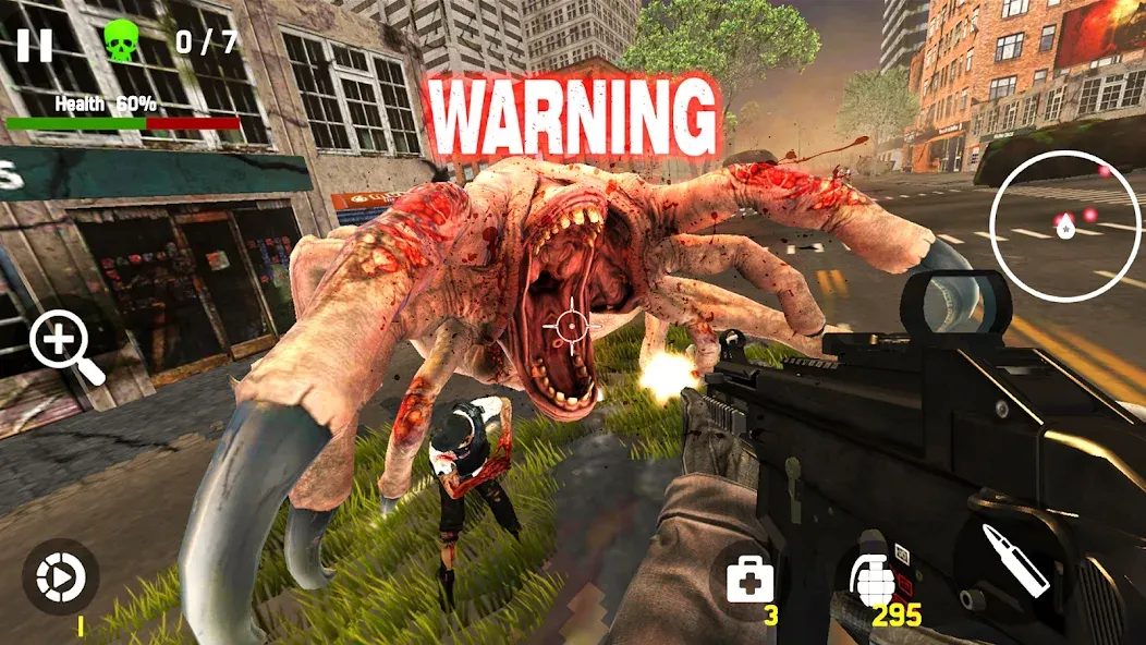 Zombie Hunter - Shooting Game (Зомби Хантер) [МОД: Деньги, Монеты и Меню MOD] Screenshot 4