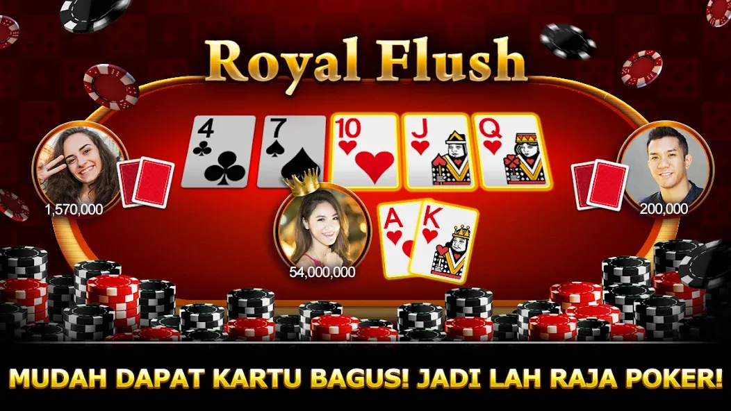 Luxy Poker-Online Texas Poker (Лакши Покер) [МОД: Все открыто, Дополнительные деньги и Меню MOD] Screenshot 1