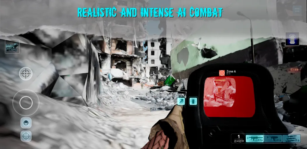 Shooter War WW3 CoopValor 2056 (Шутер  Третья мировая война) [МОД: Все открыто, Дополнительные деньги и Меню MOD] Screenshot 3