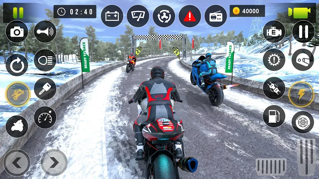 Bike Racing Games - Bike Game (Байк Рейсинг Геймс) [МОД: Много монет, Открытые уровни и Мега MOD] Screenshot 3