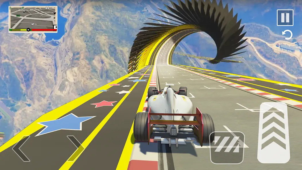 Formula Car Stunt - Car Games (Формула автомобиль трюк) [МОД: Все открыто, Дополнительные деньги и Меню MOD] Screenshot 5