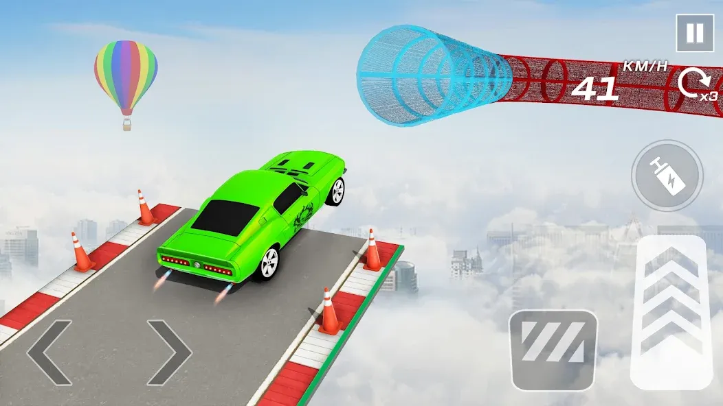 Car Games 3D - GT Car Stunts (ДжиТи Кар Стантс) [МОД: Деньги, Монеты и Меню MOD] Screenshot 3