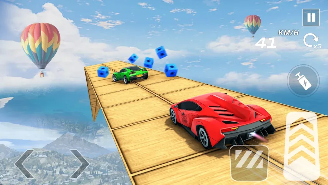 Car Games 3D - GT Car Stunts (ДжиТи Кар Стантс) [МОД: Деньги, Монеты и Меню MOD] Screenshot 4