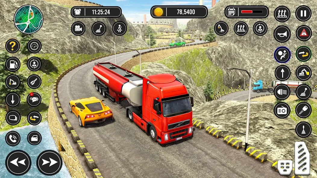 Truck Simulator - Truck Games (Трак Симулятор) [МОД: Меню, Бесконечные монеты и Открытые уровни] Screenshot 3