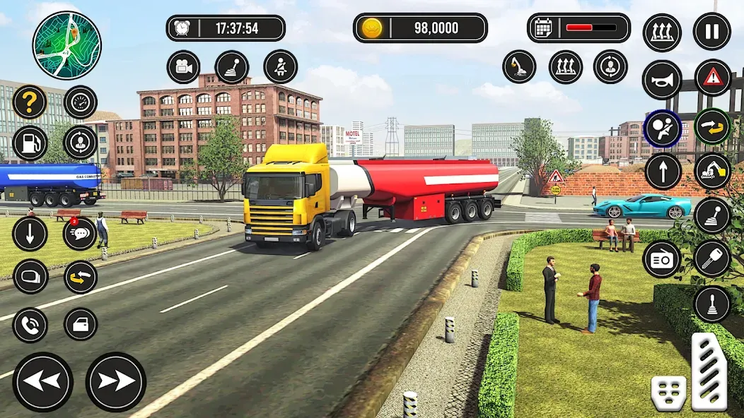 Truck Simulator - Truck Games (Трак Симулятор) [МОД: Меню, Бесконечные монеты и Открытые уровни] Screenshot 4