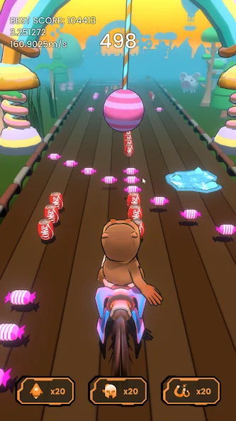 Hippo Dash (Хиппо Дэш) [МОД: Меню, Бесконечные монеты и Открытые уровни] Screenshot 2