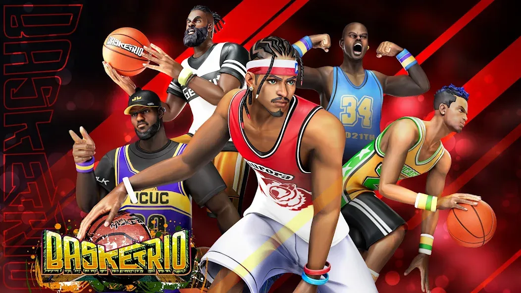 Basketrio - Allstar Streetball (Баскетрио) [МОД: Деньги, Монеты и Меню MOD] Screenshot 1