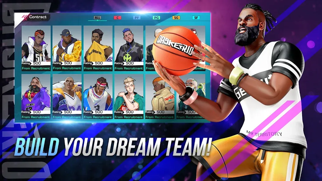 Basketrio - Allstar Streetball (Баскетрио) [МОД: Деньги, Монеты и Меню MOD] Screenshot 3