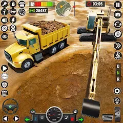 Скачать Construction Games Simulator [МОД: Меню, Бесконечные монеты и Открытые уровни] | Взлом Construction Games Simulator на Андроид