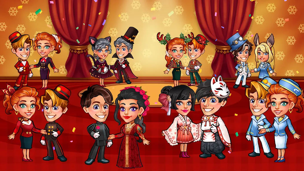 Hotel Madness Grand Hotel (Хотел Маднес Гранд Отель) [МОД: Деньги, Монеты и Меню MOD] Screenshot 3