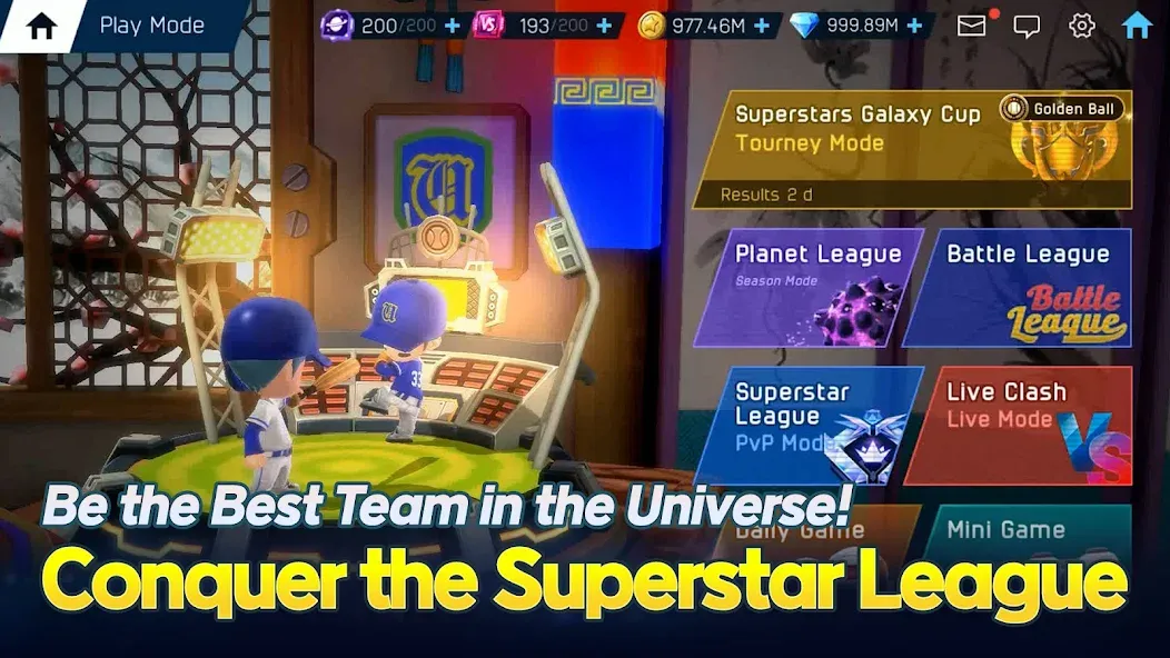 Baseball Superstars 2024 (Бейсбол Суперзвезды 2023) [МОД: Все открыто, Дополнительные деньги и Меню MOD] Screenshot 4