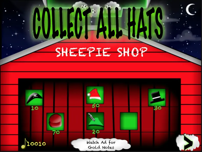 Sheep Aliens - Escape (Шип Элиенс) [МОД: Меню, Бесконечные монеты и Открытые уровни] Screenshot 4