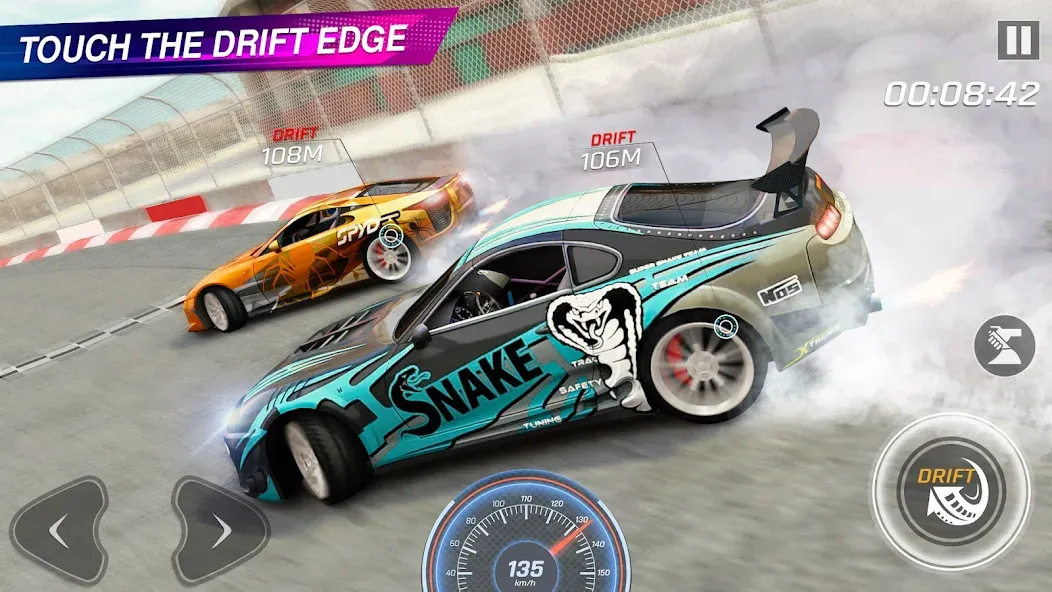 Extreme Car Driving: Car Drift [МОД: Меню, Бесконечные монеты и Открытые уровни] Screenshot 3