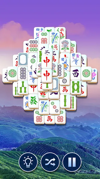 Mahjong Club - Solitaire Game [МОД: Много денег, Монет и Все открыто] Screenshot 1