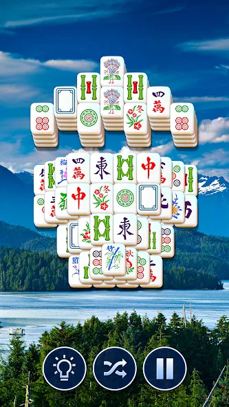 Mahjong Club - Solitaire Game [МОД: Много денег, Монет и Все открыто] Screenshot 3