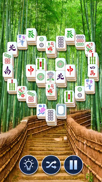 Mahjong Club - Solitaire Game [МОД: Много денег, Монет и Все открыто] Screenshot 4