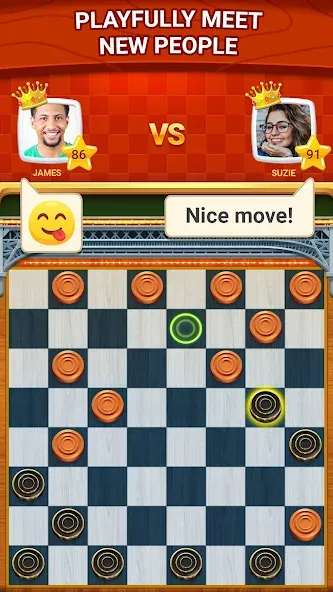 Checkers - Online & Offline [МОД: Бесконечные деньги, Монеты и Мега MOD] Screenshot 3
