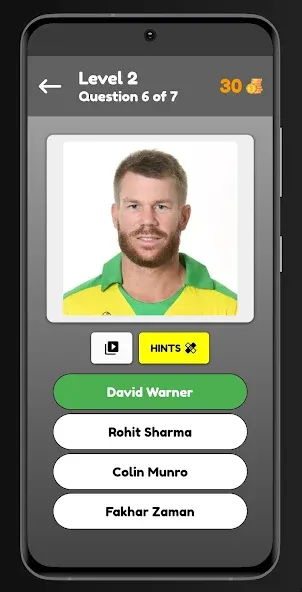 Cricket Quiz (Крикет Квиз) [МОД: Меню, Бесконечные монеты и Открытые уровни] Screenshot 5
