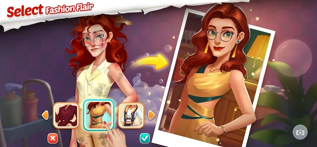 Garden Affairs: Design & Match (Гарден Эфферс) [МОД: Много денег, Монет и Все открыто] Screenshot 2