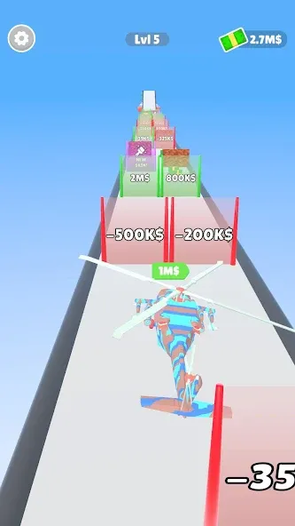 Plane Evolution! [МОД: Меню, Бесконечные монеты и Открытые уровни] Screenshot 3