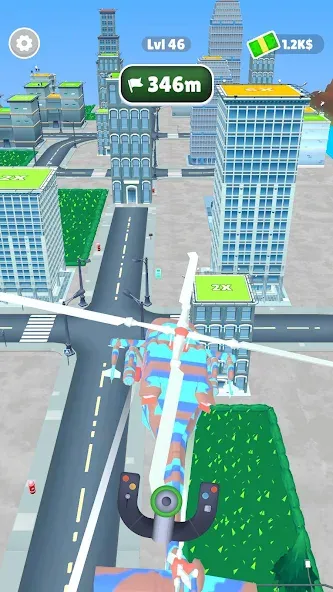 Plane Evolution! [МОД: Меню, Бесконечные монеты и Открытые уровни] Screenshot 5