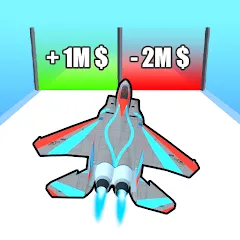 Скачать Plane Evolution! [МОД: Меню, Бесконечные монеты и Открытые уровни] | Взлом Plane Evolution! на Андроид