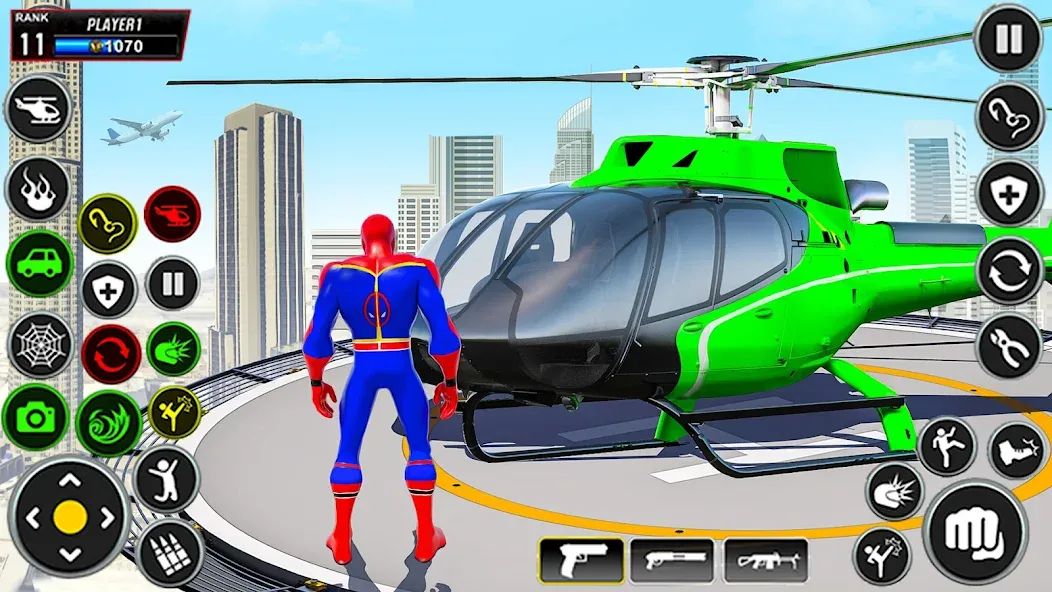 Miami Superhero: Spider Games [МОД: Много денег, Монет и Все открыто] Screenshot 2