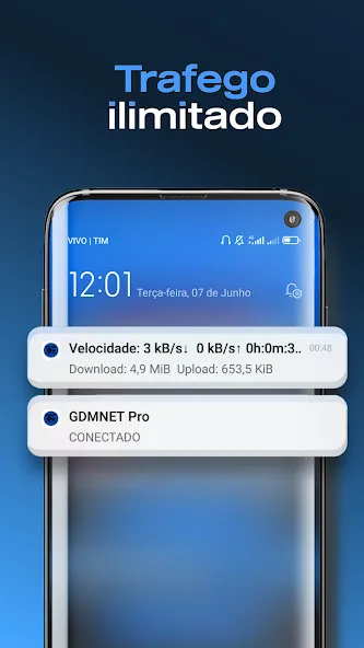 GDMNET Pro - Client VPN - SSH (ГДМНЕТ Про) [МОД: Деньги, Монеты и Меню MOD] Screenshot 3