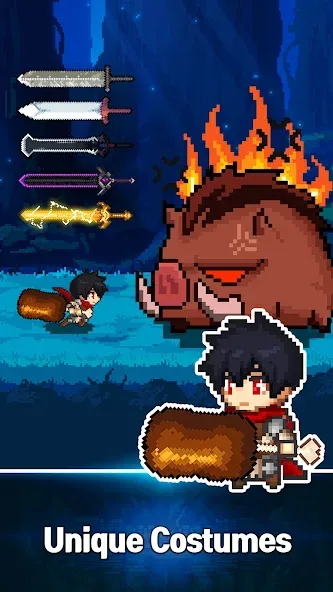 Slayer Legend : Idle RPG (Слейер Легенд) [МОД: Много монет, Открытые уровни и Мега MOD] Screenshot 4