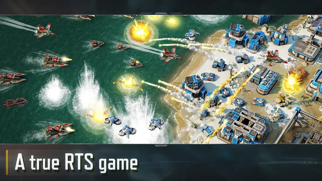 Art of War 3:RTS strategy game (Арт оф Вар 3) [МОД: Деньги, Монеты и Меню MOD] Screenshot 1