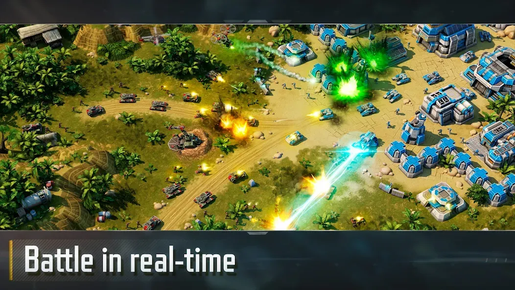 Art of War 3:RTS strategy game (Арт оф Вар 3) [МОД: Деньги, Монеты и Меню MOD] Screenshot 2
