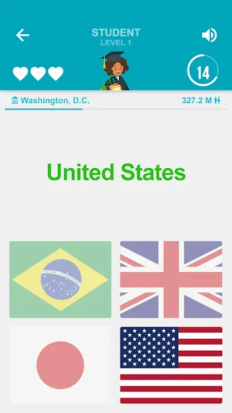 Flags [МОД: Много денег, Монет и Все открыто] Screenshot 3