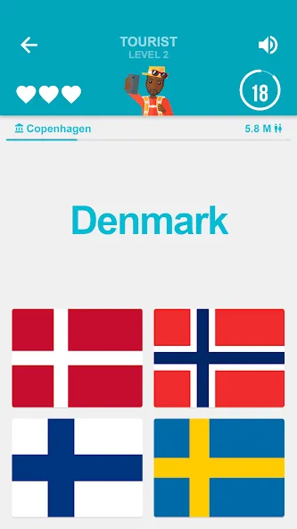 Flags [МОД: Много денег, Монет и Все открыто] Screenshot 5